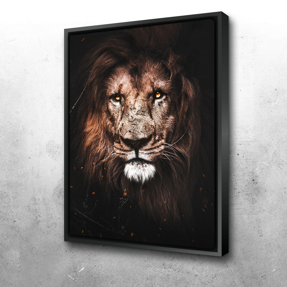 Stunning Wise Lion Wall Art by Milos