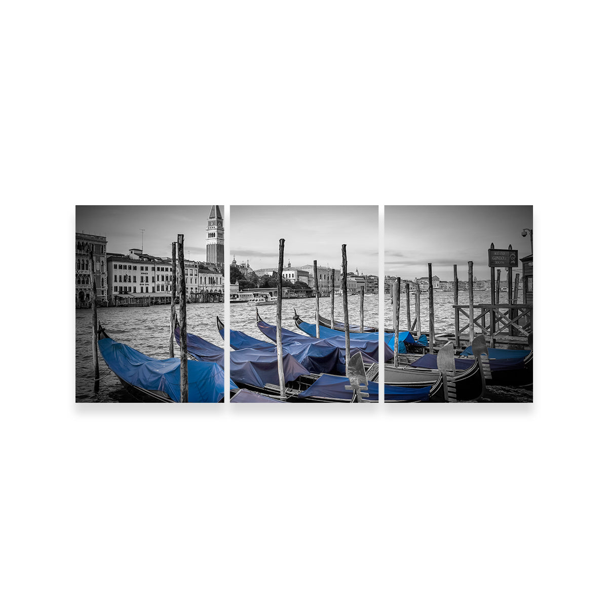 Stunning Venice Grand Canal and St Mark's Campanile Wall Art by Melanie Viola