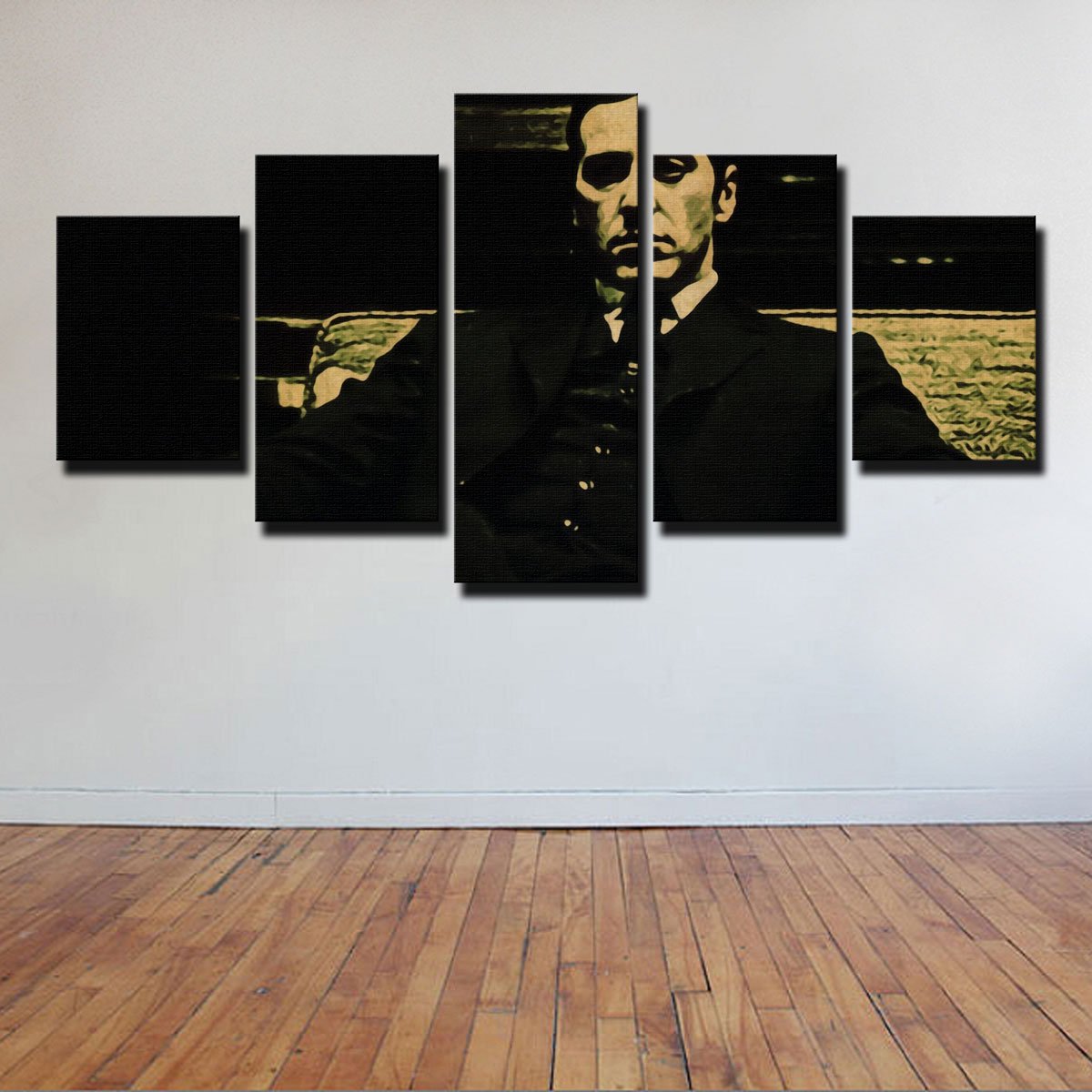 Exquisite Corleone Wall Art - Sustainable Pine Wood Framed Canvas