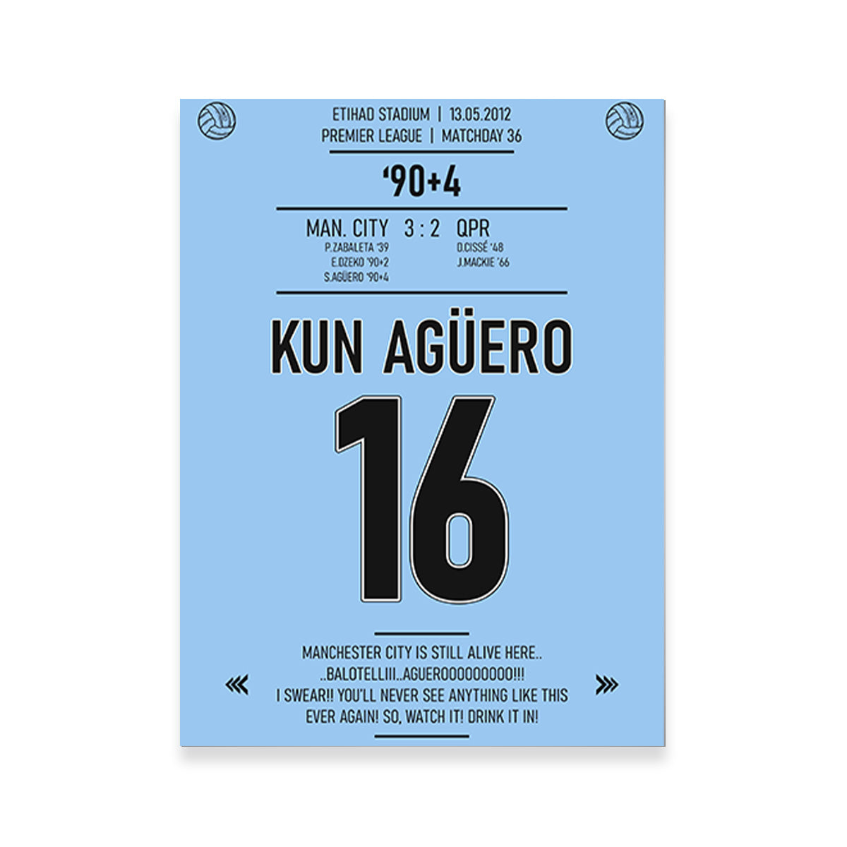 Kun Aguero - Stunning Artwork on Museum Quality Canvas