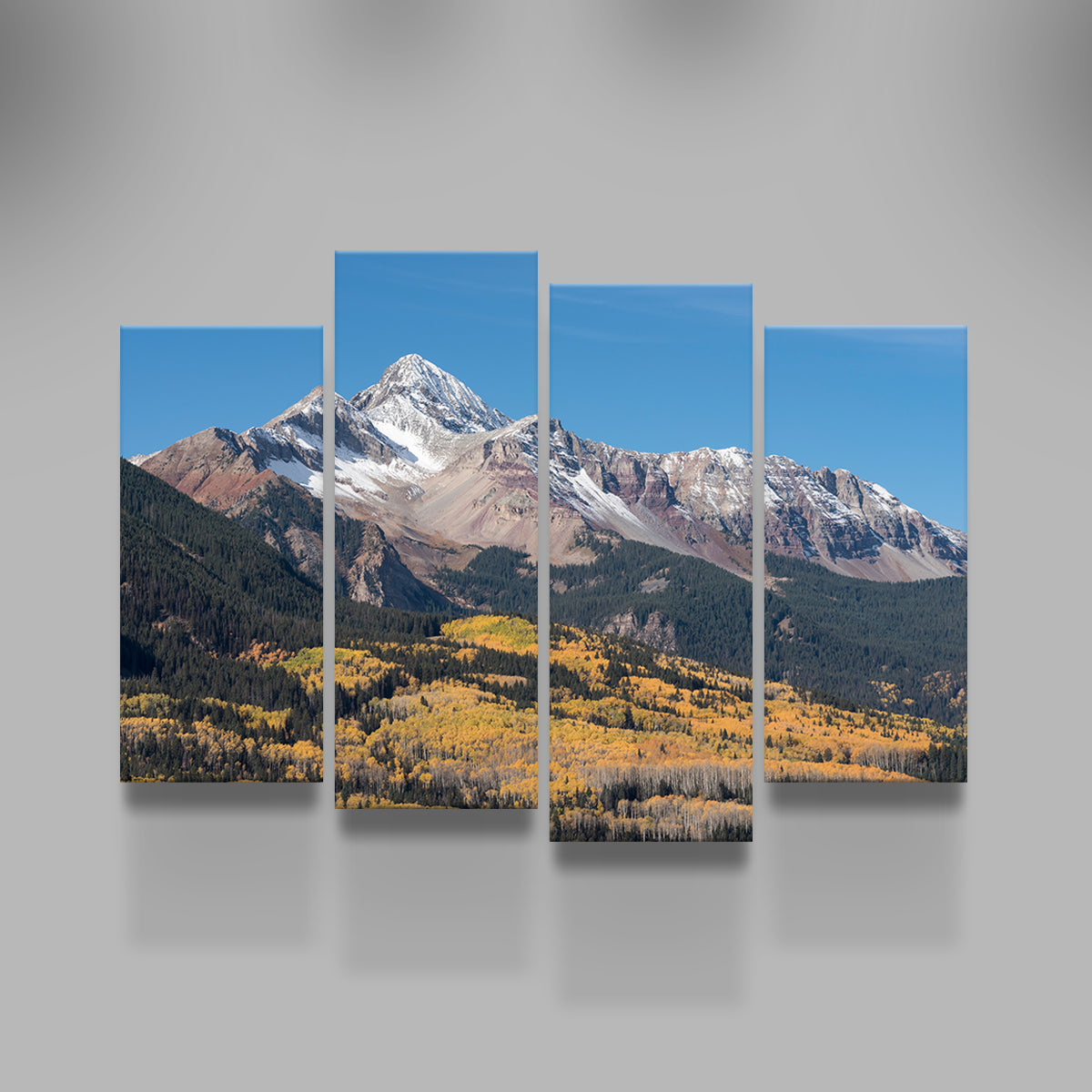 Stunning Wilson Peak Wall Art - Handmade Museum Quality Canvas