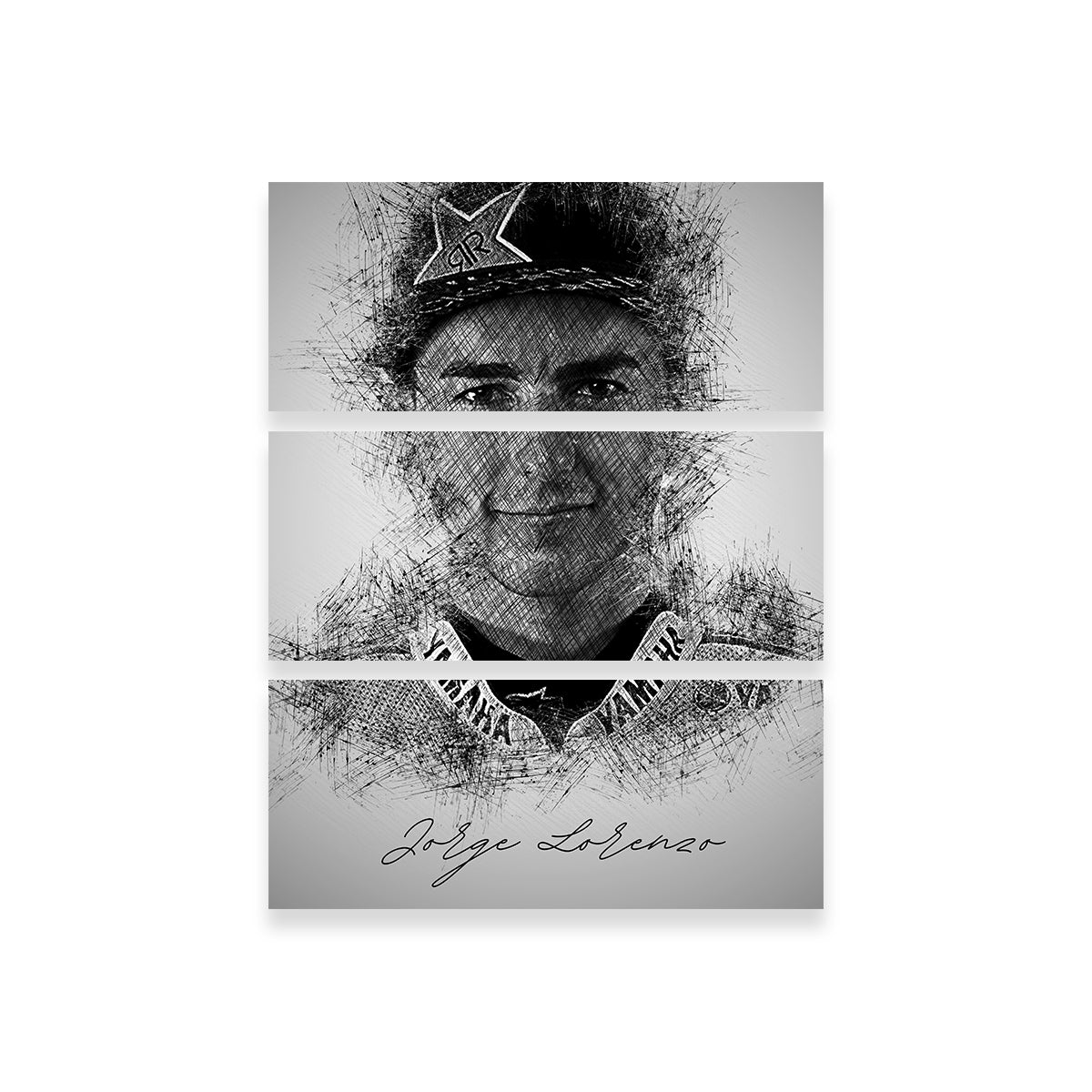 Stunning Jorge Lorenzo Wall Art by Albi Art