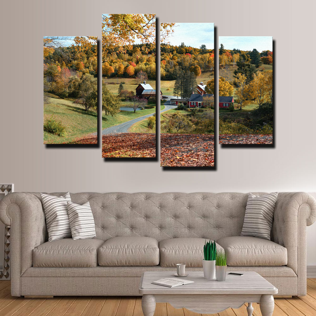 Exquisite Woodstock Farmstead Wall Art by Shaun Mayer