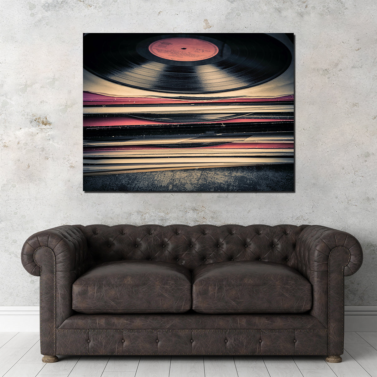 High - Quality Vinyl Records with Museum - Grade Canvas