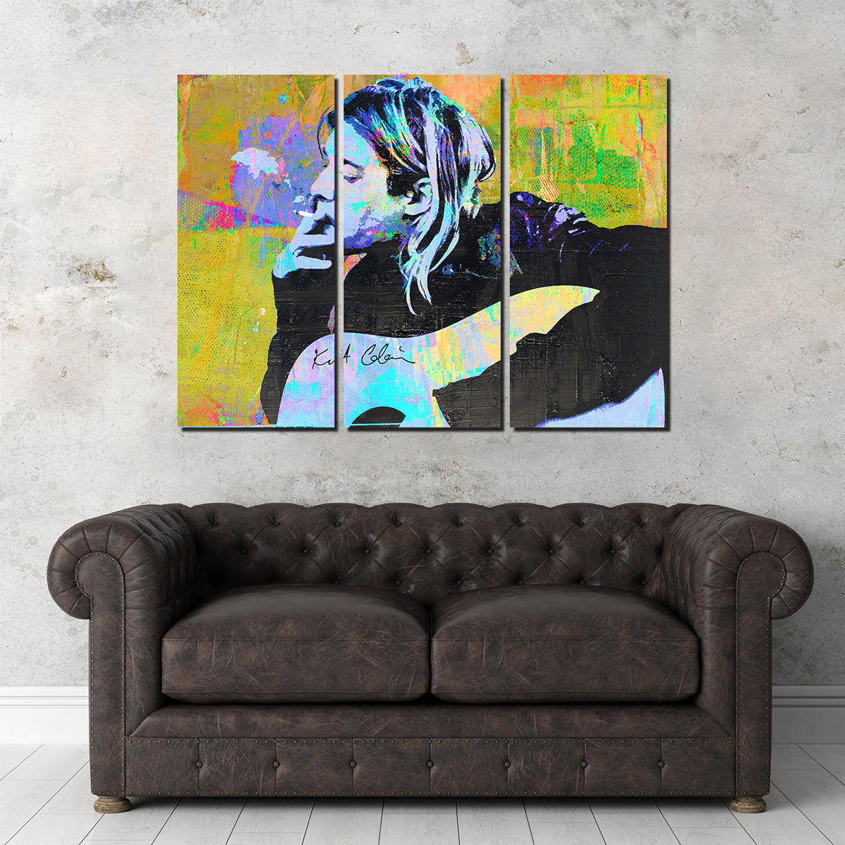 Stunning Kurt Cobain Wall Art by Stephen Chambers