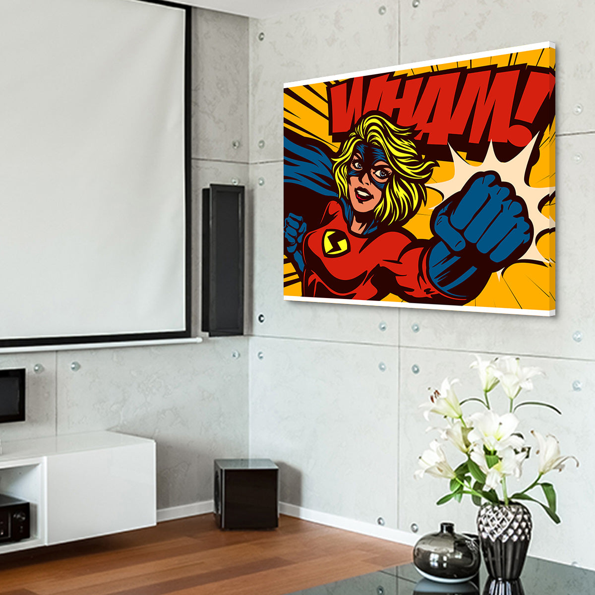 Exquisite Wham Wall Art - Handmade Canvas Prints