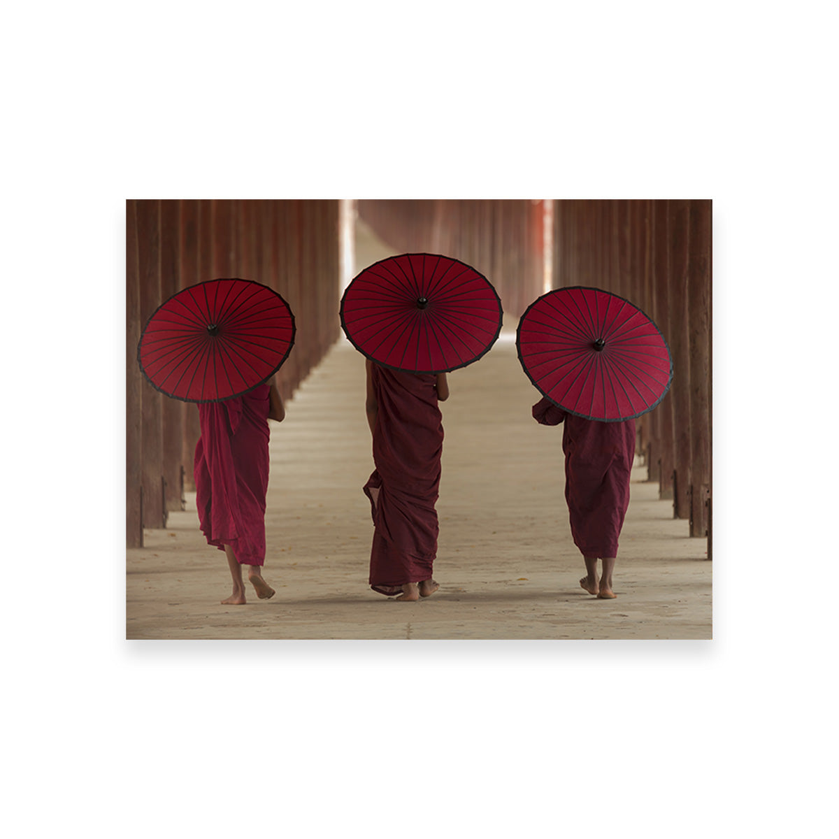 Exquisite Buddhist Monks Artwork from Burma