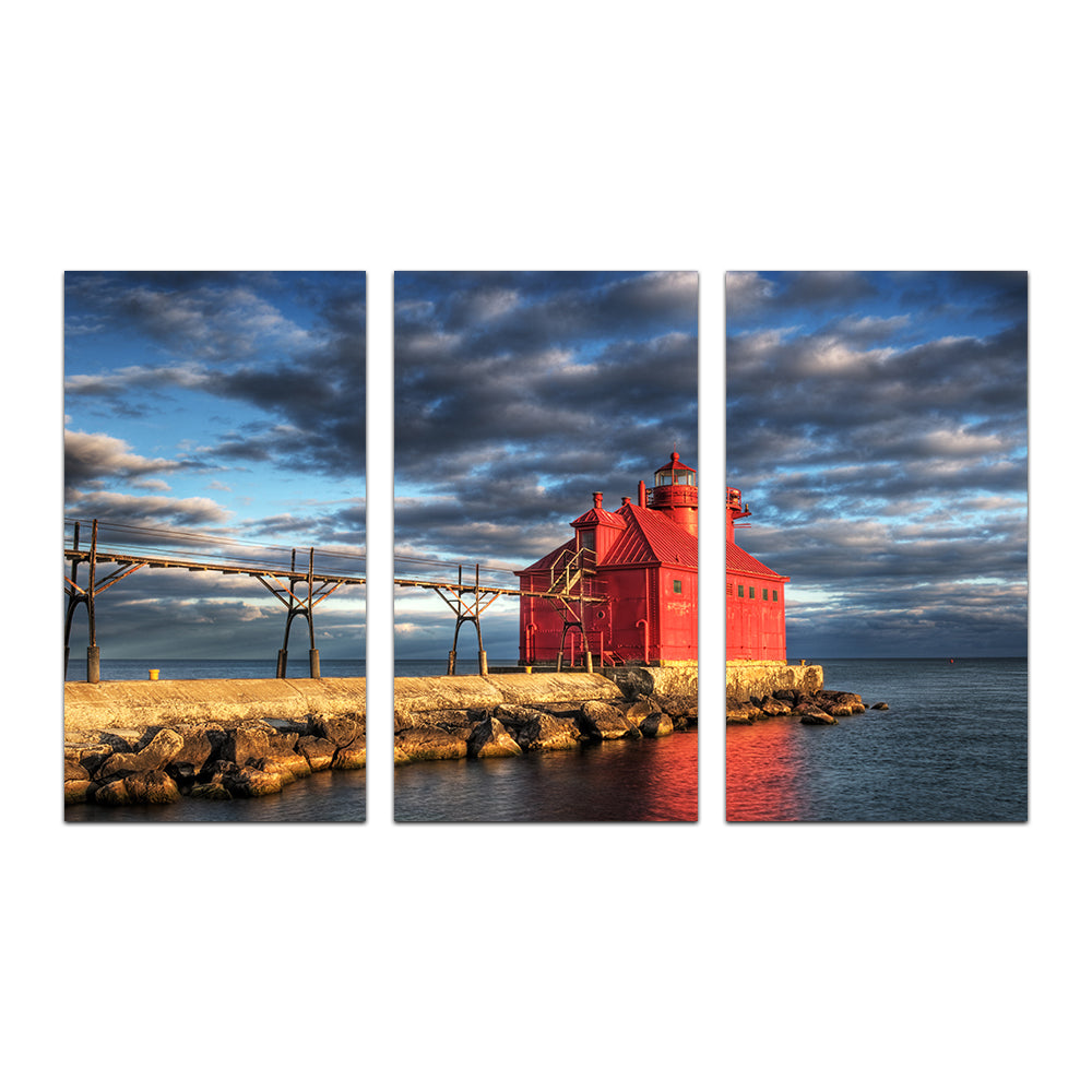 Stunning Sturgeon Bay Lighthouse Wall Art for Your Home Decor