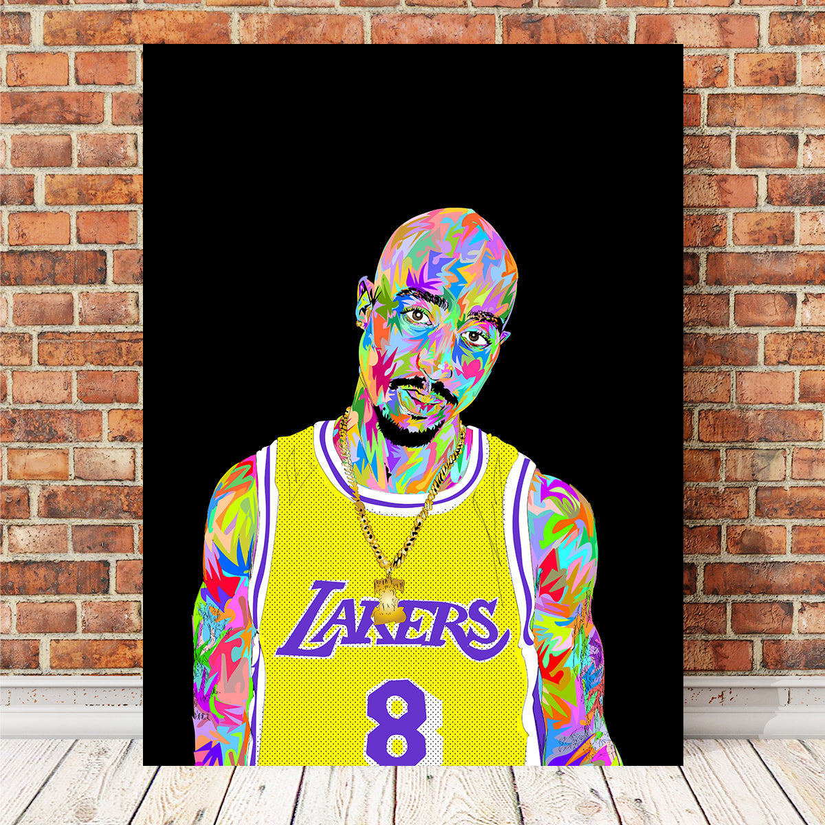 Tupac Kobe Wall Art - Stunning Museum-Quality Canvas Prints