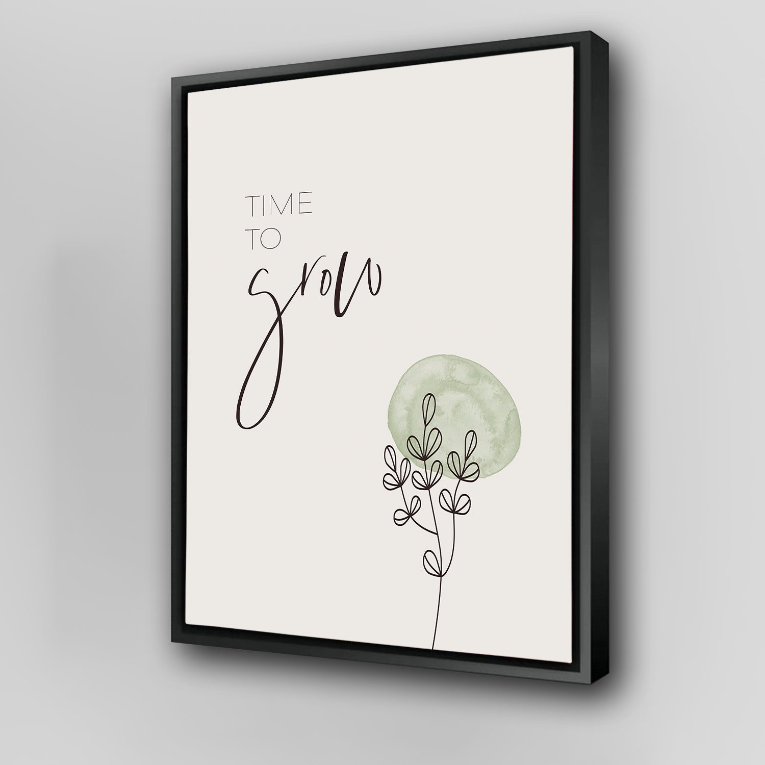 Stunning Time To Grow Wall Art by Melanie Viola