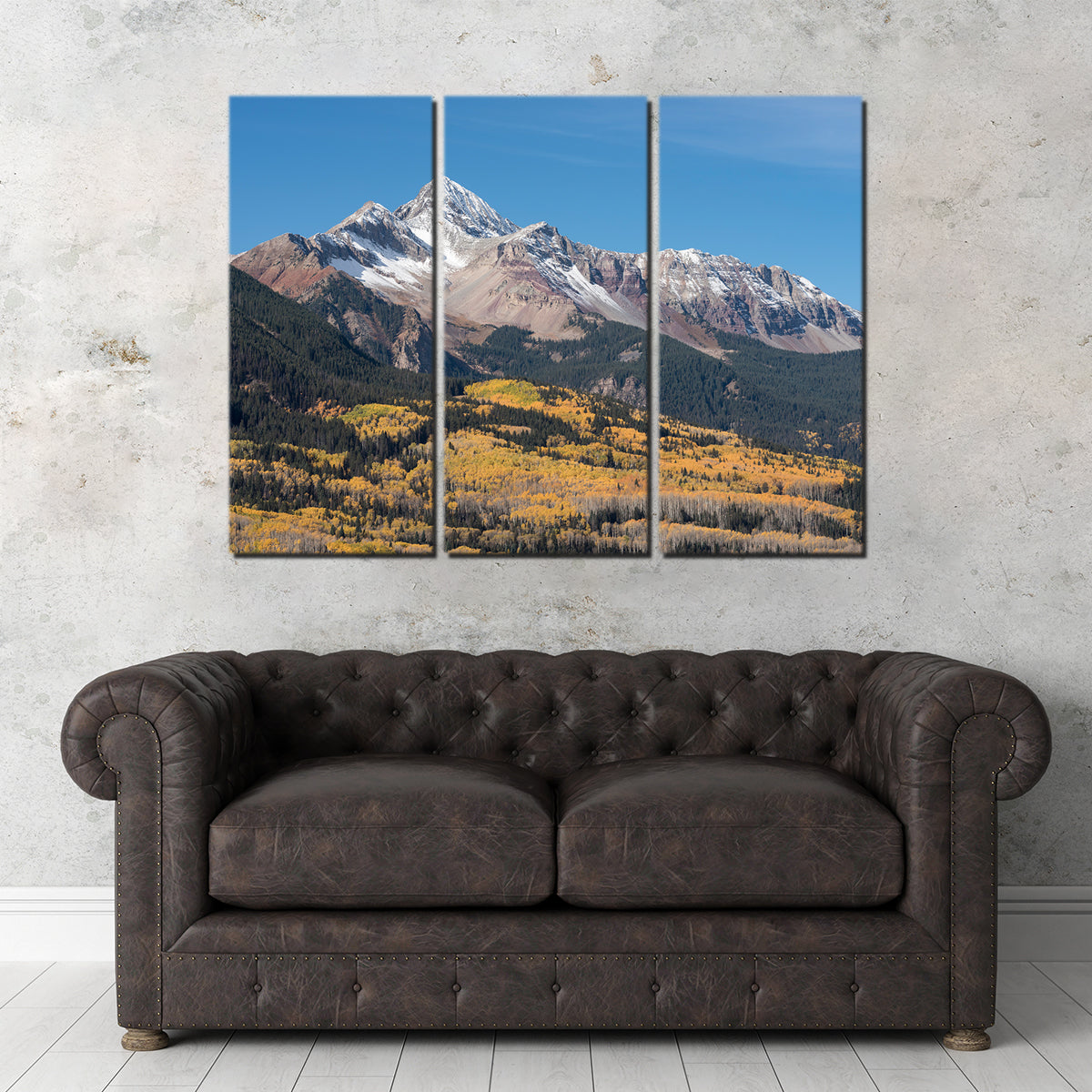 Stunning Wilson Peak Wall Art - Handmade Museum Quality Canvas