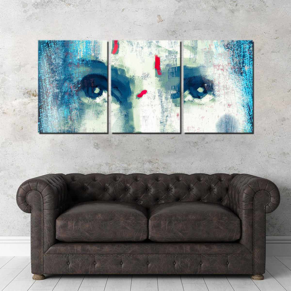 Stunning Brides Eyes Wall Art by Andy Brackpool