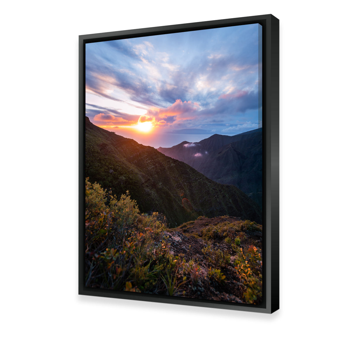 Stunning Sunset Ridge Wall Art by Lucas Moore