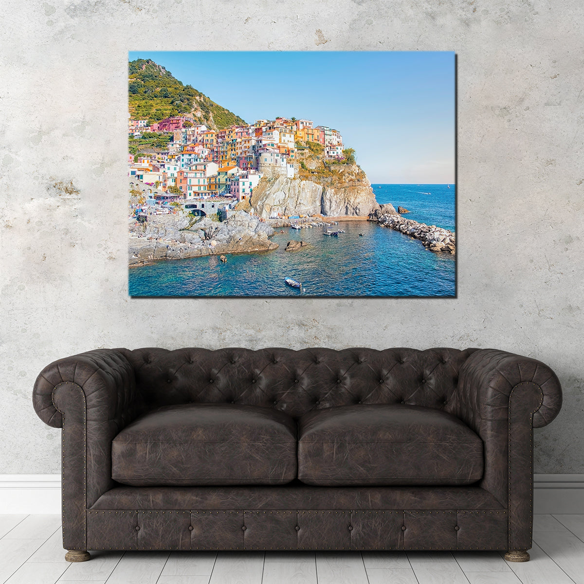 Exquisite Manarola Wall Art by Manjik Pictures