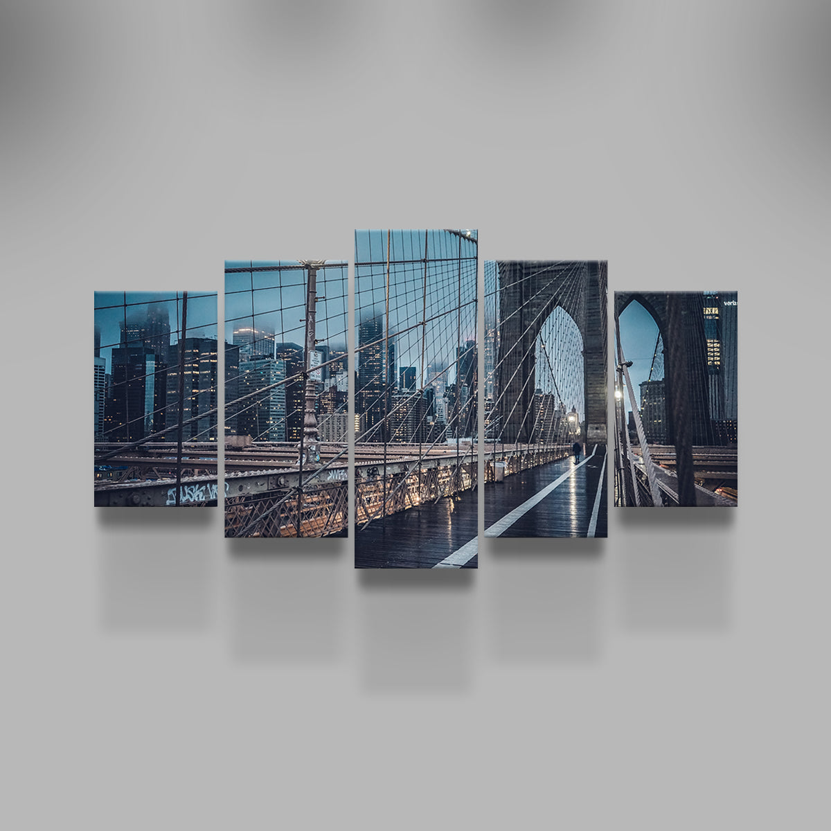 Stunning Bridge and Clouds Wall Art for Your Home Decor