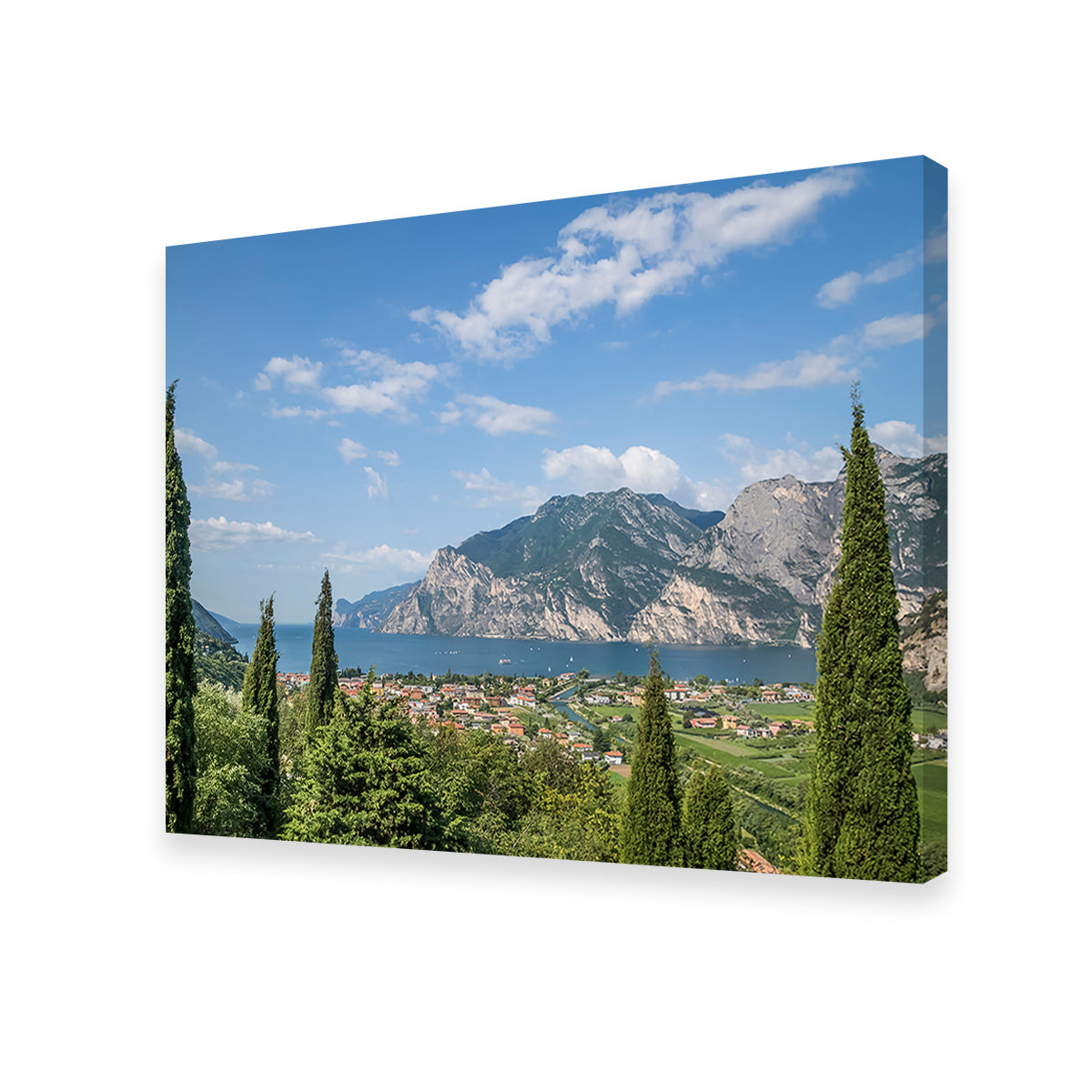 Stunning View of Lake Garda Wall Art by Melanie Viola