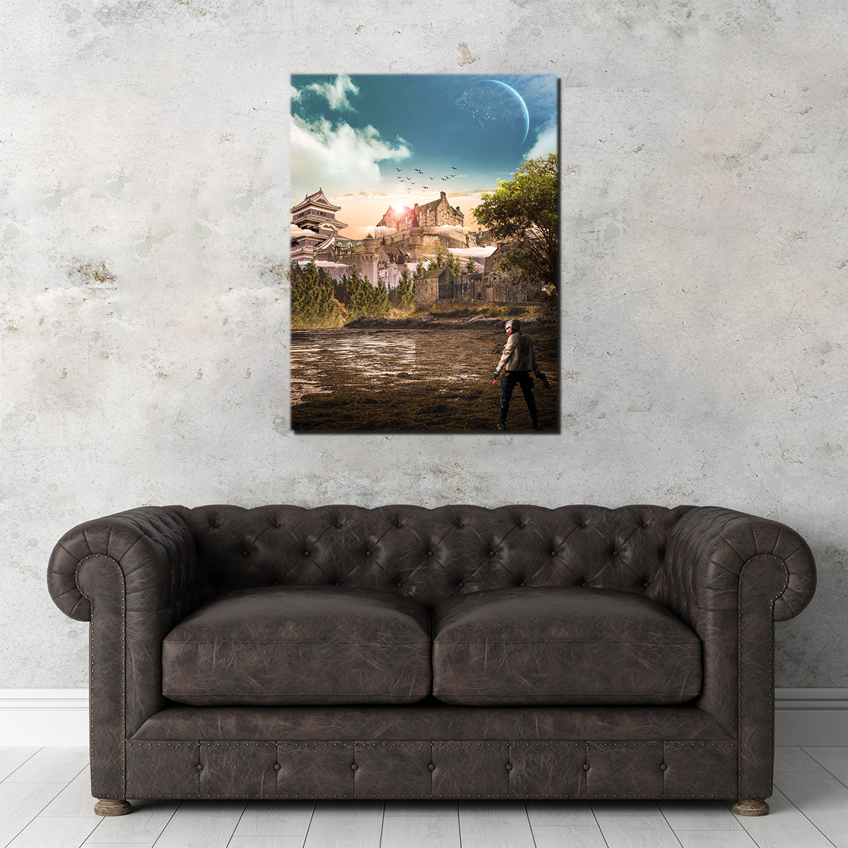 Unique Espionage-themed Wall Art by INDOARC