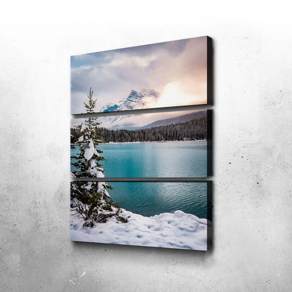 Enchanting Winter Wonderland Wall Art by Lucas Moore