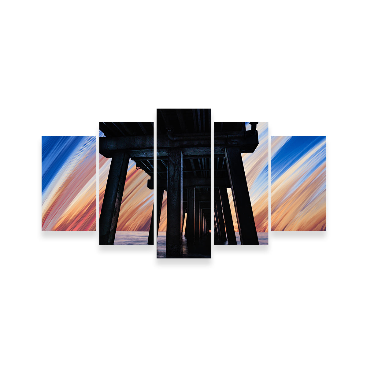 Stunning Under the Pier Wall Art by Eileen Rollin