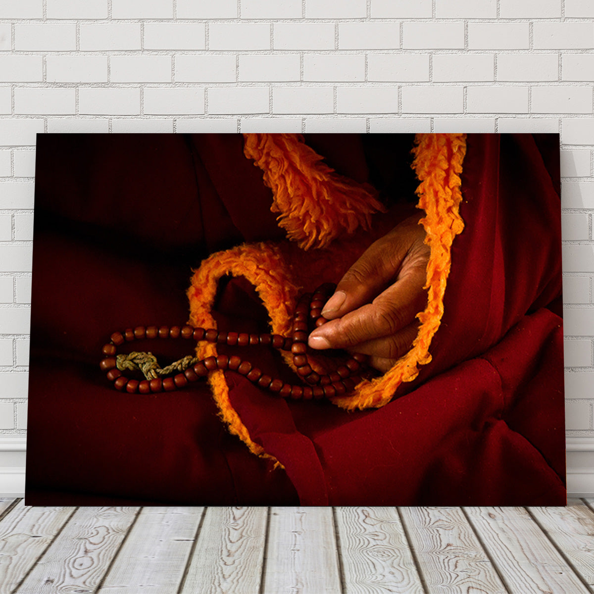 Authentic Tibetan Lama Prayer Beads for Spiritual Practice