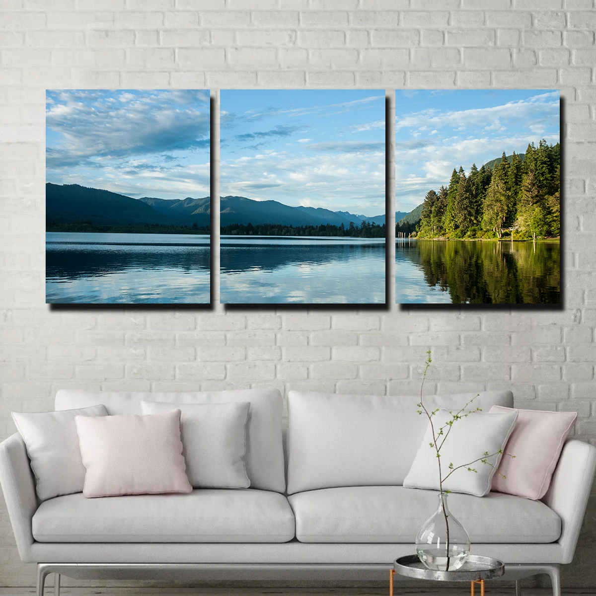 Stunning Lake Quinault Wall Art by Kyle Sherry