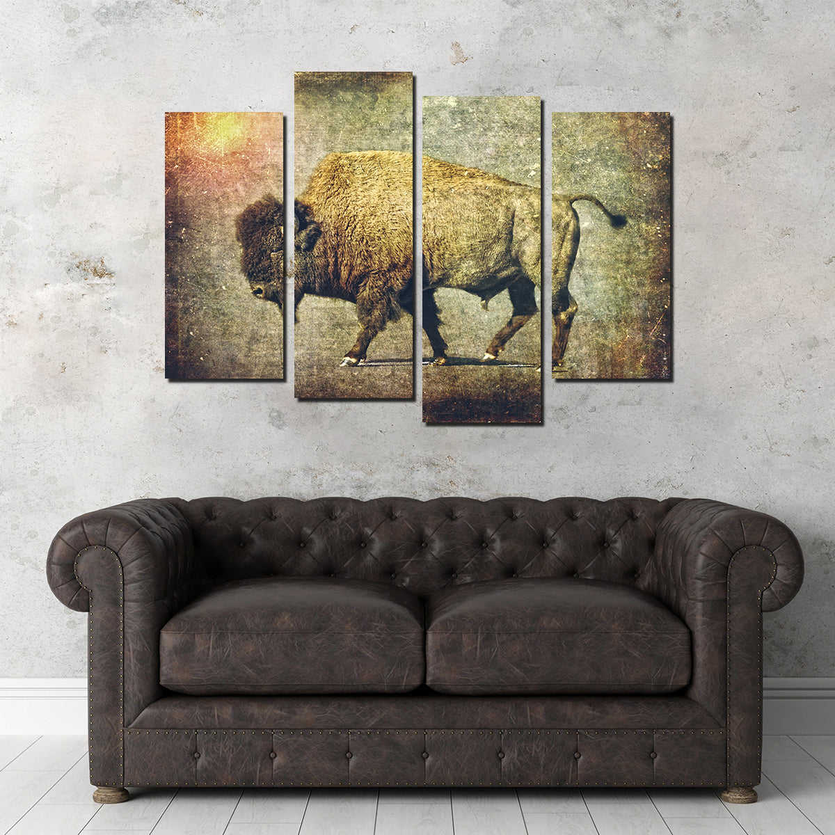 Exquisite Buffalo Art Wall Art for Home Decor