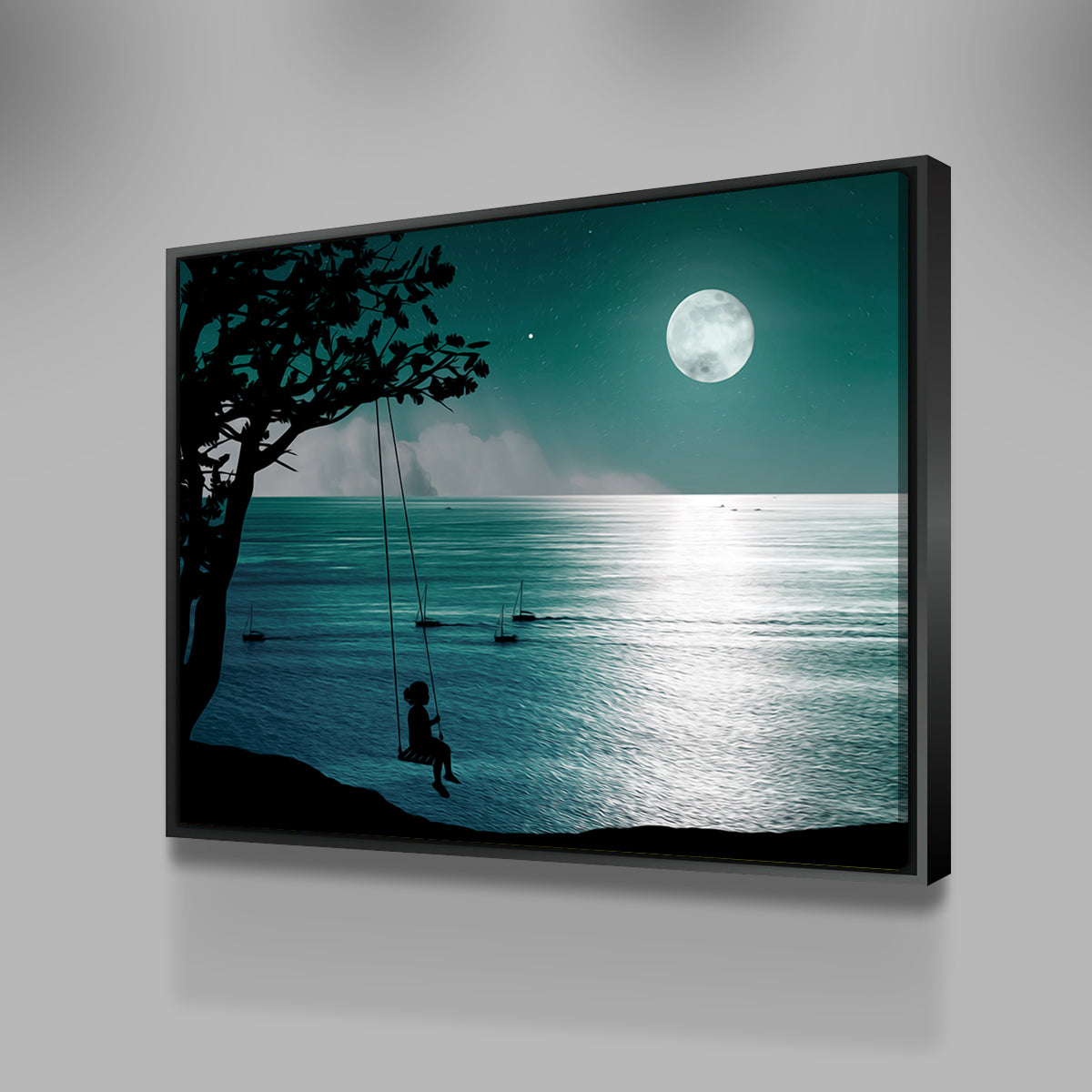 Enchanting Feelings in the Night Wall Art by George Sorin