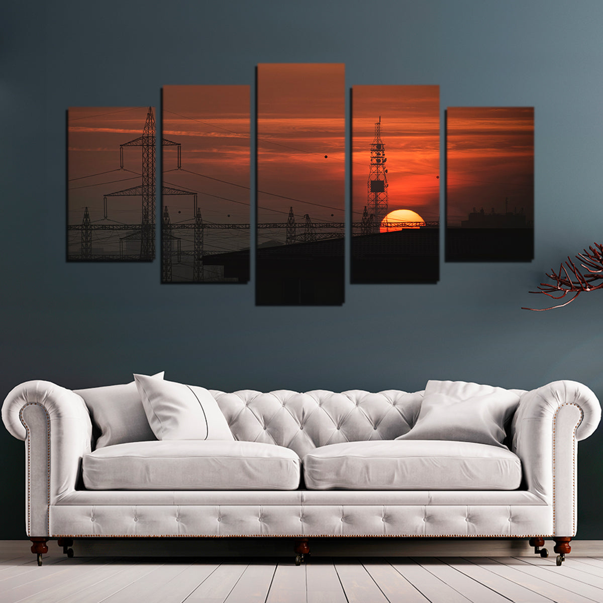 Stunning Bucharest Sunset 2 Wall Art for Your Home Decor