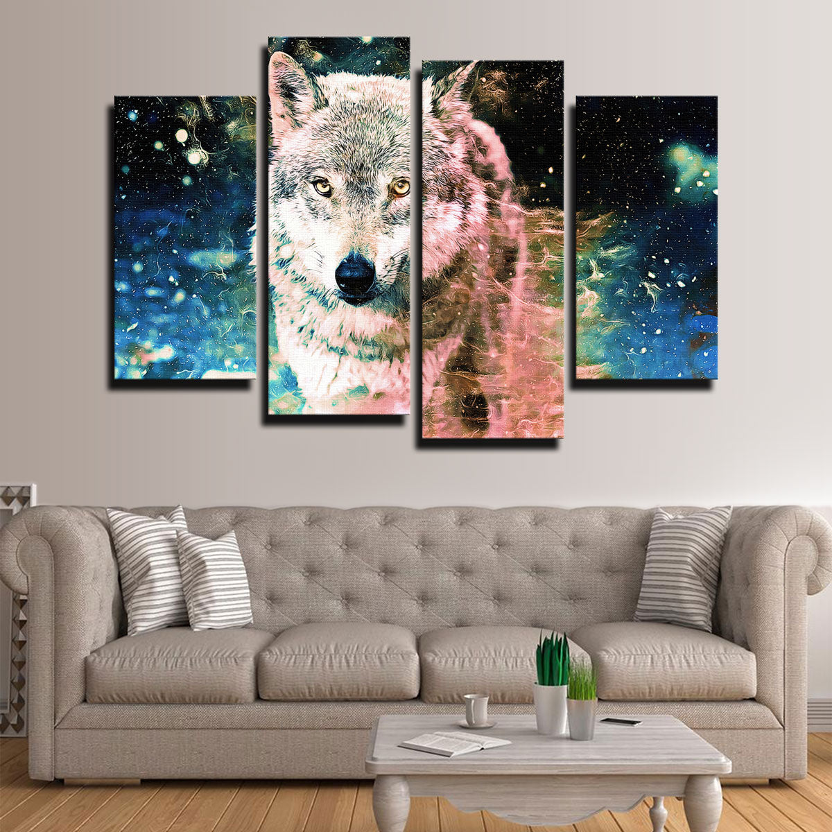 Denise Dundon's Time Traveler Wall Art - Museum Quality Canvas on Sustainable Pine Frames