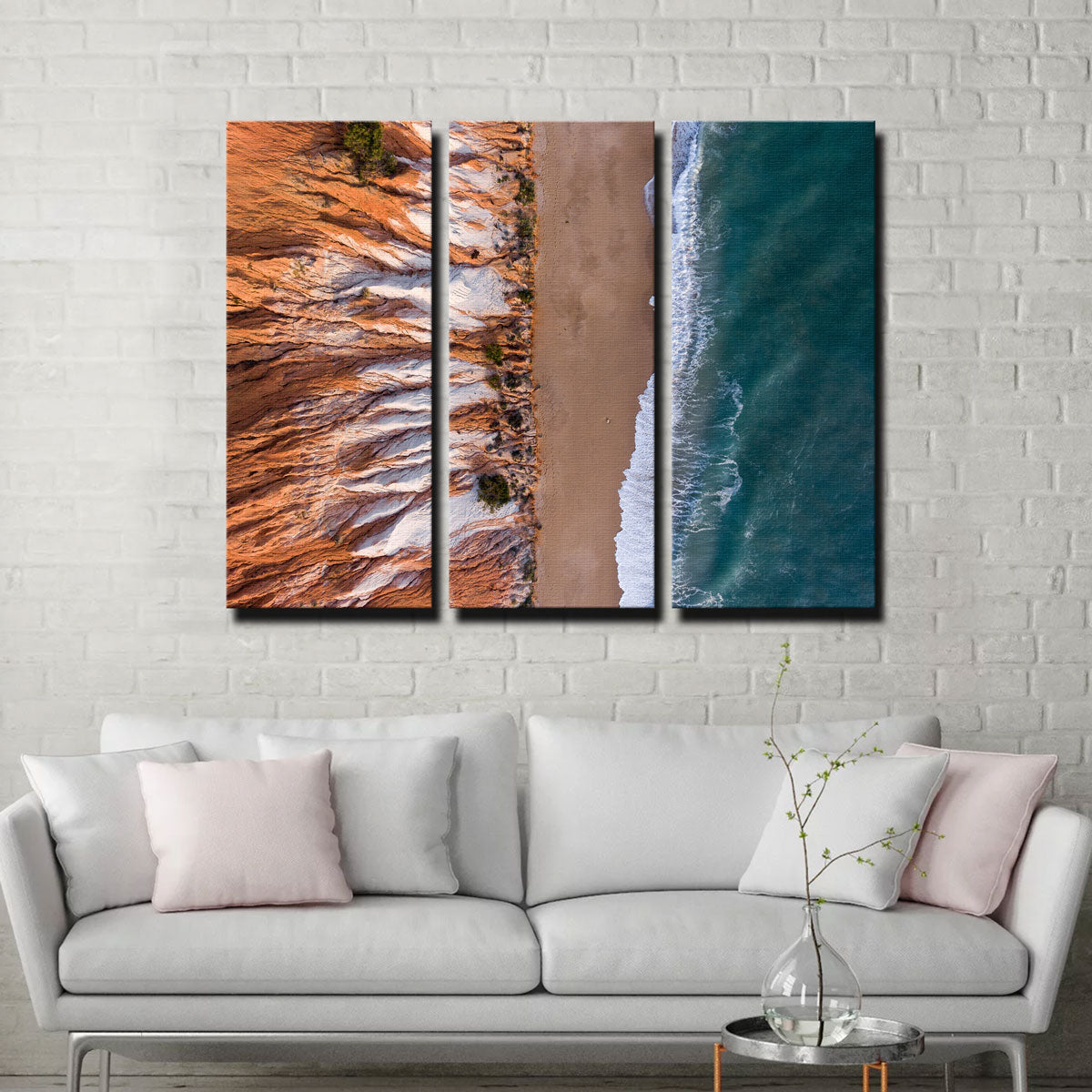 Stunning Where Ocean Meets Land Wall Art by Karolis Janulis