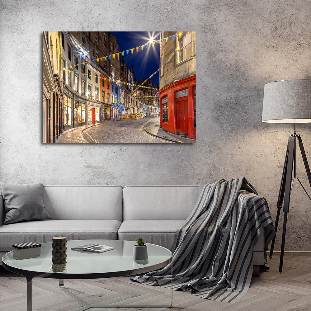 Stunning West Bow - Victoria Street Wall Art by Melanie Viola