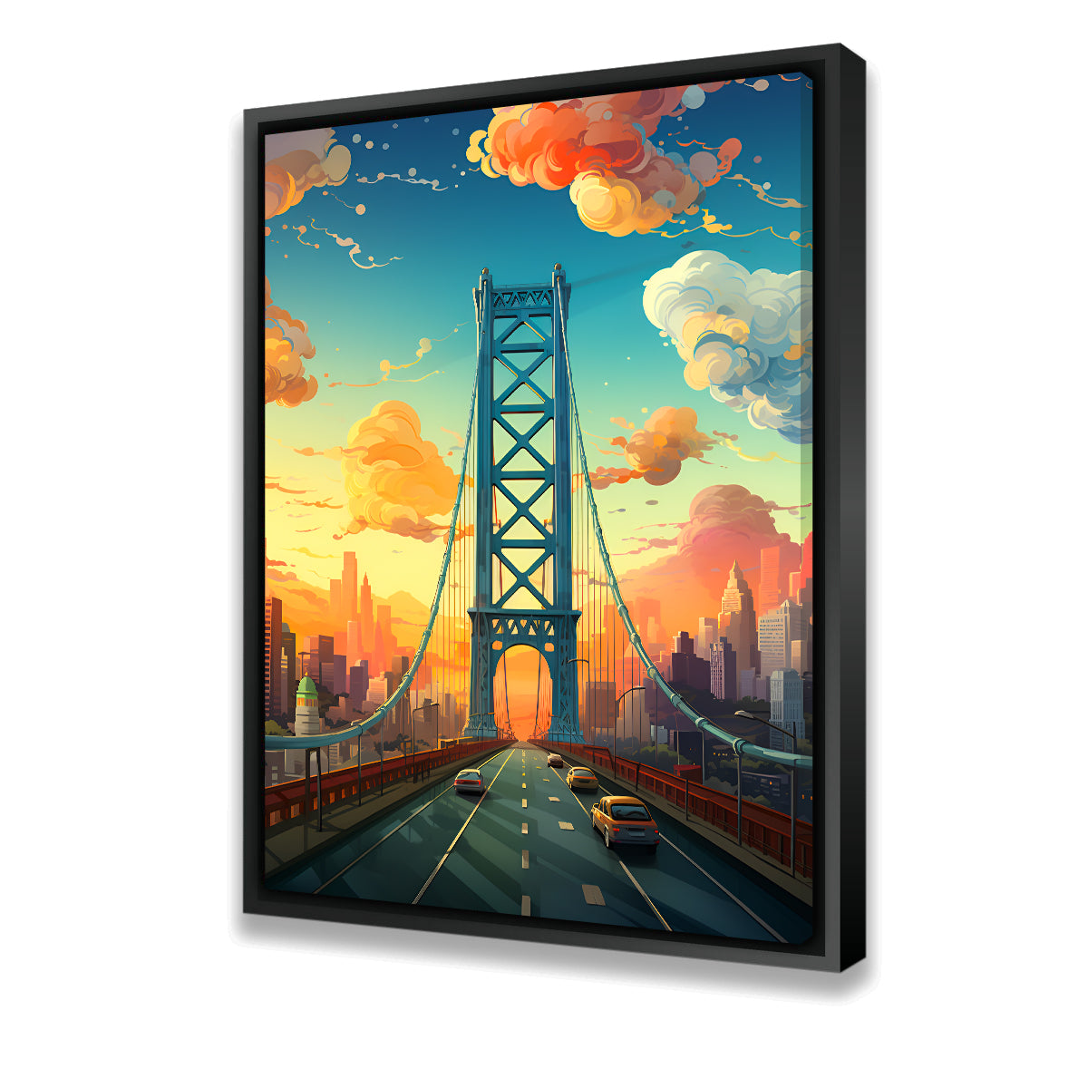 USA - Los Angeles Stunning Wall Art by Valth Graphics