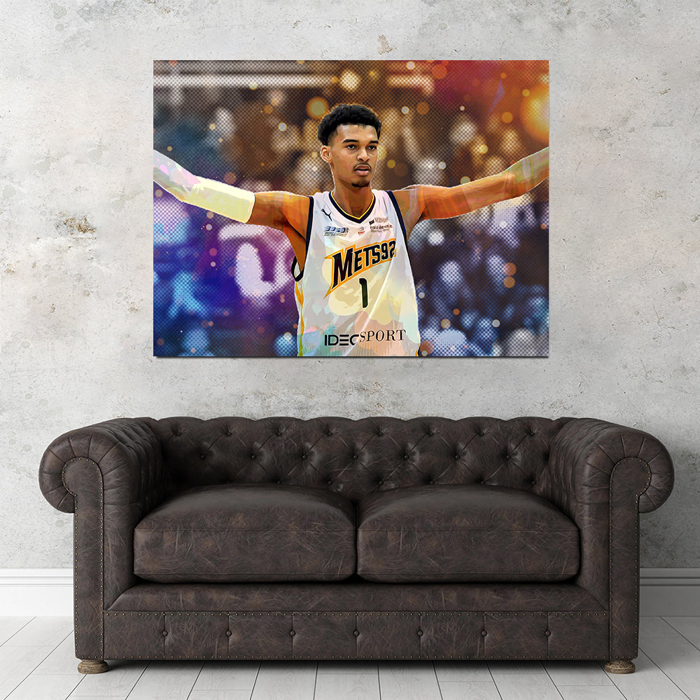 Victor Wembanyama Premium Wall Art for Home Decor