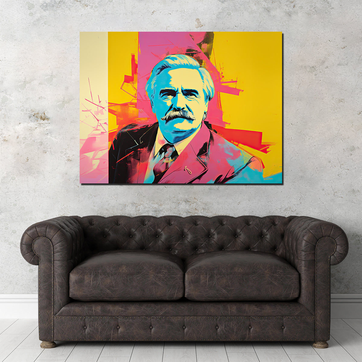 Lech Wałęsa - Stunning Warhol Style Wall Art for Your Home Decor
