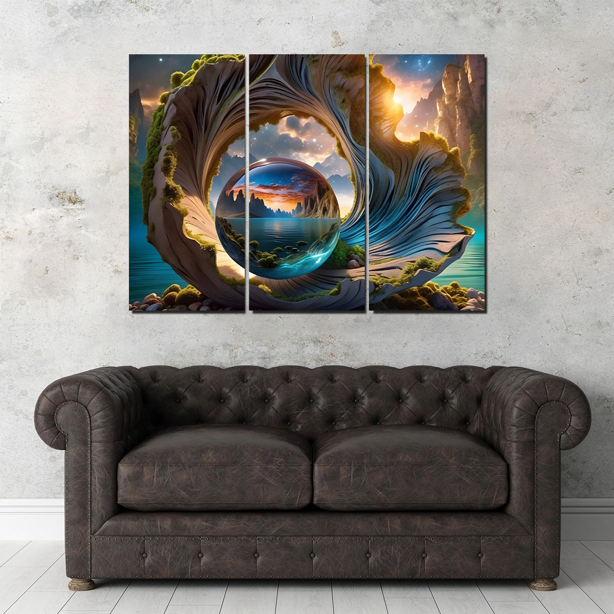 The Enchanting and Timeless Allure of Nature's Seashells Wall Art