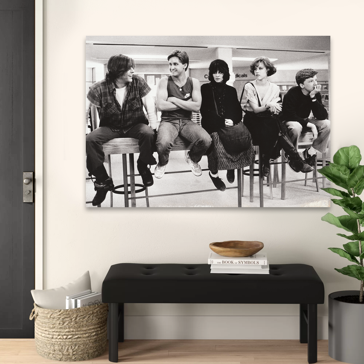 Exquisite Breakfast Club Wall Art for Home Decor
