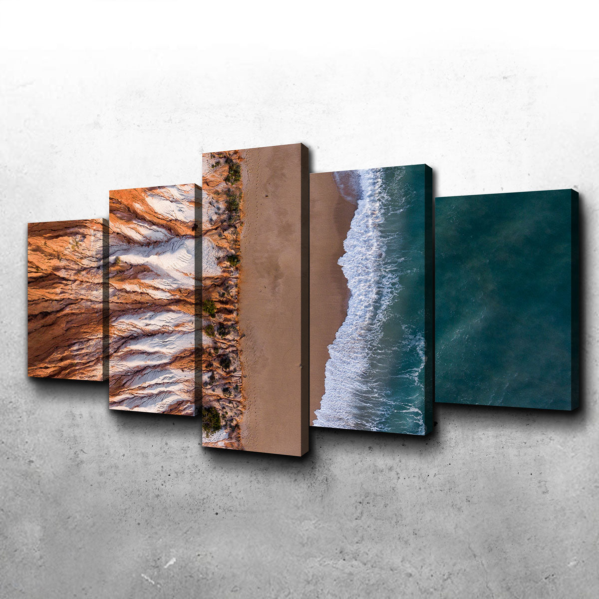 Stunning Where Ocean Meets Land Wall Art by Karolis Janulis