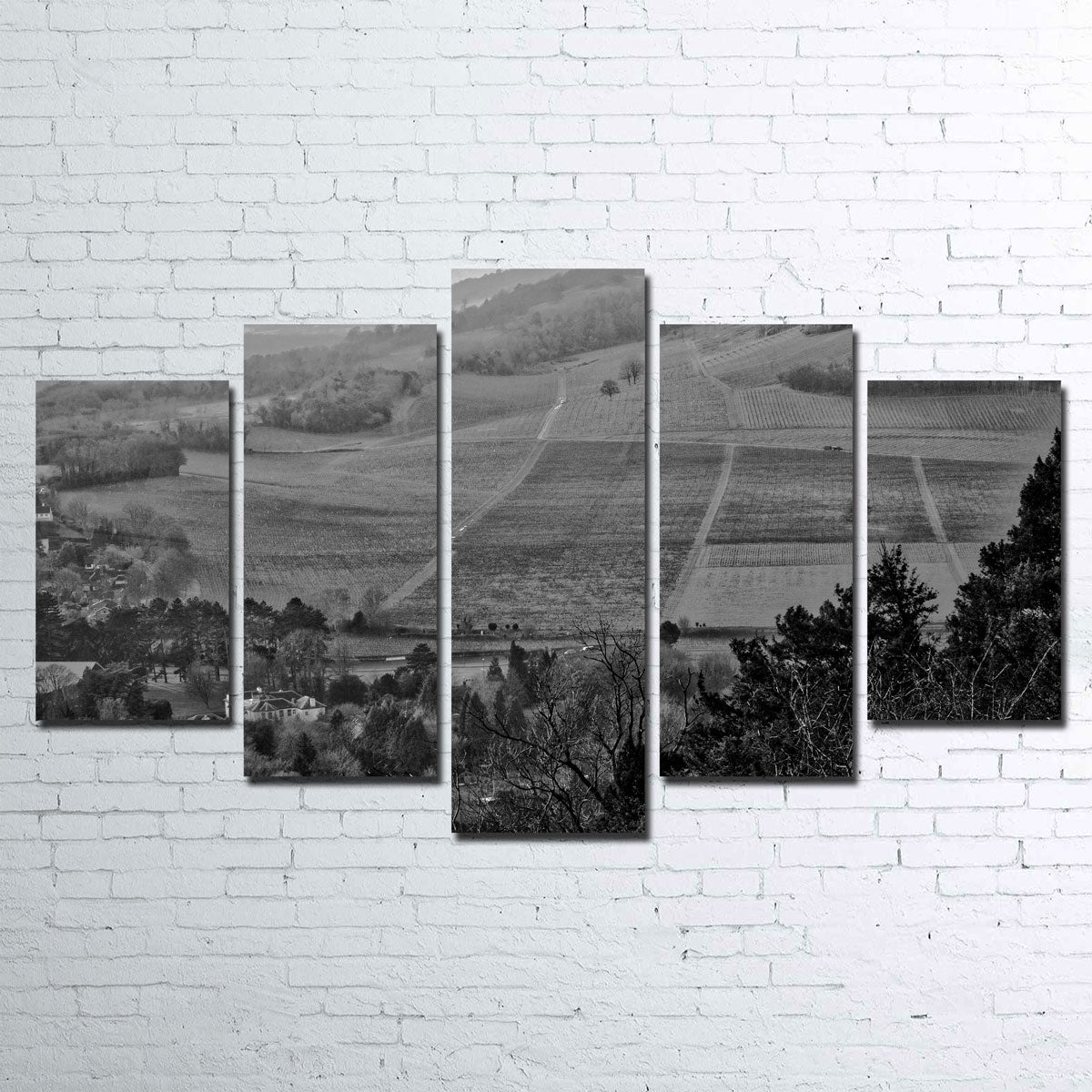 Stunning Moody Hills Wall Art by Mike Cotton