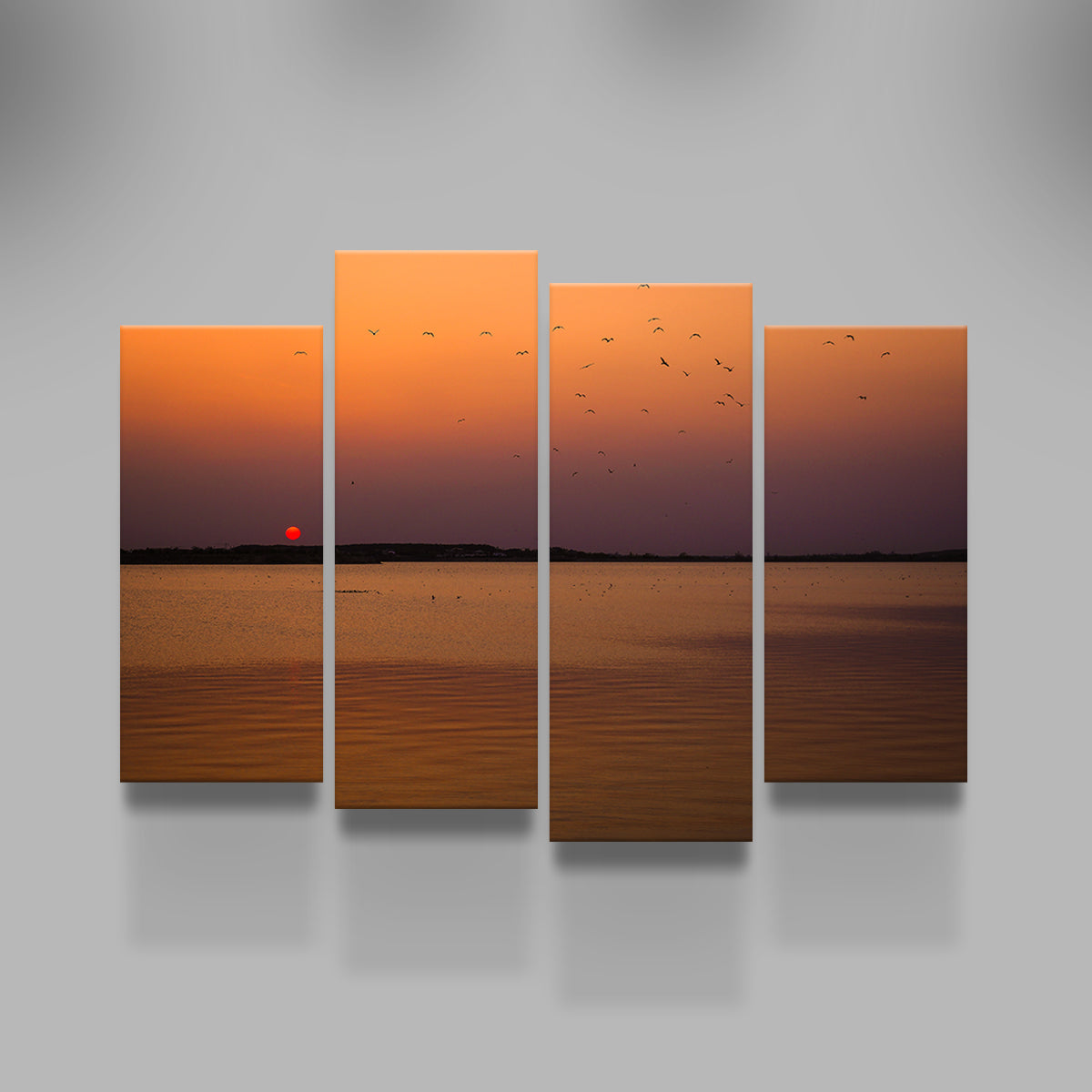 Stunning Bucharest Sunset 11 Wall Art for Home Decor