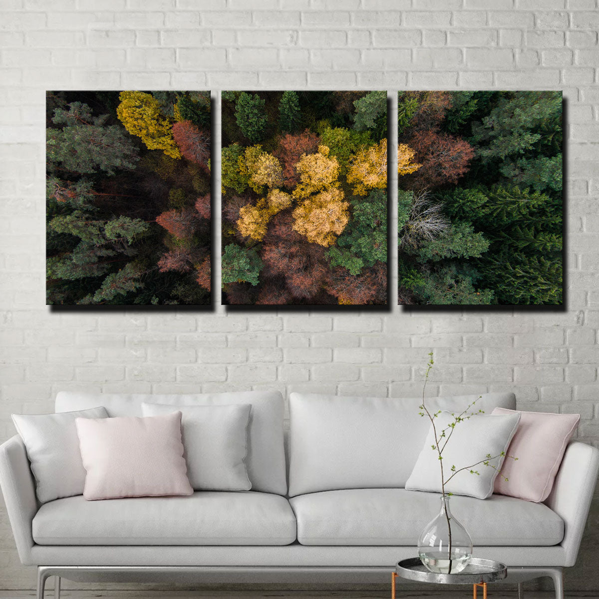 Vibrant Colorful Canopy Wall Art by Karolis Janulis
