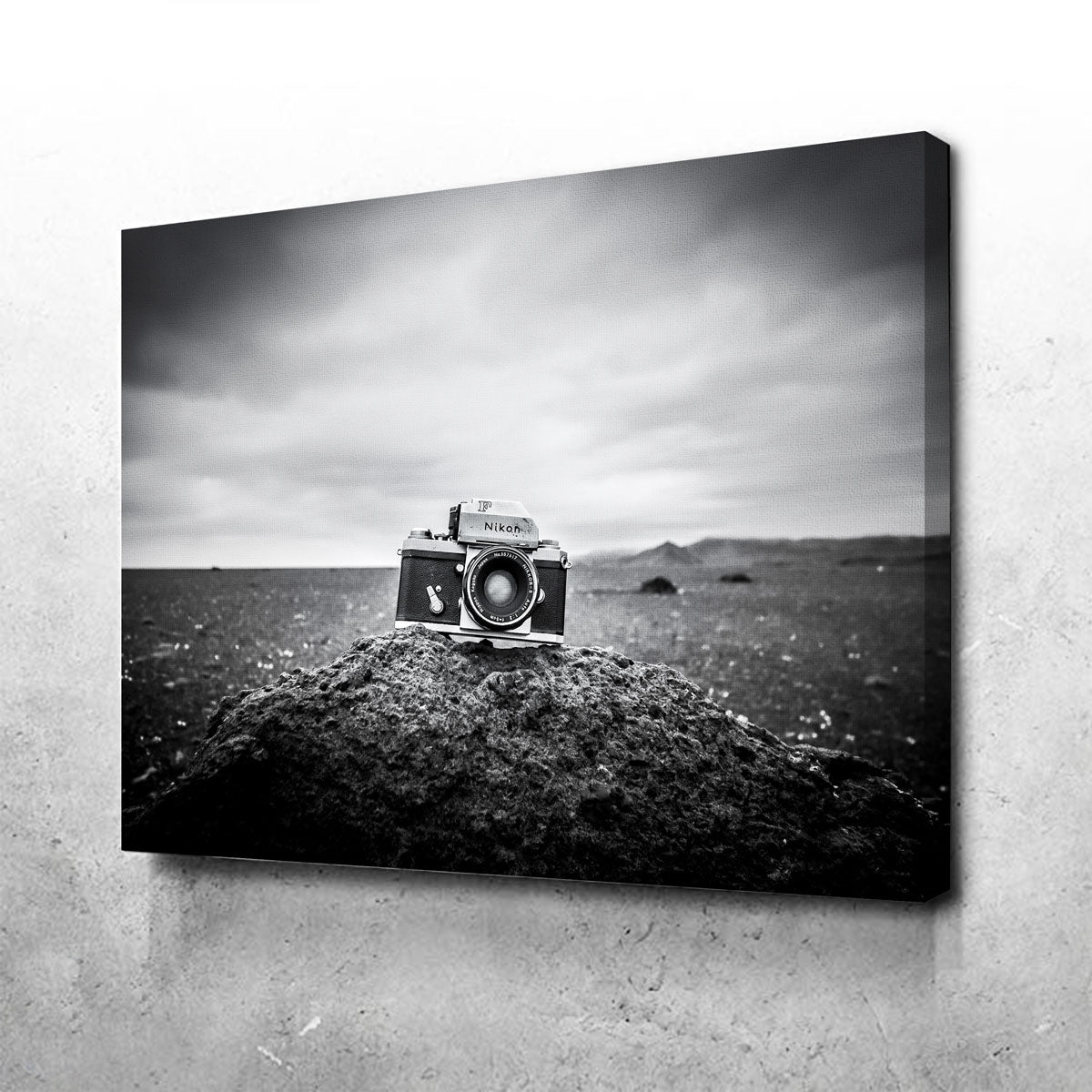 Stunning Vintage Iceland Wall Art by Dennis Maida