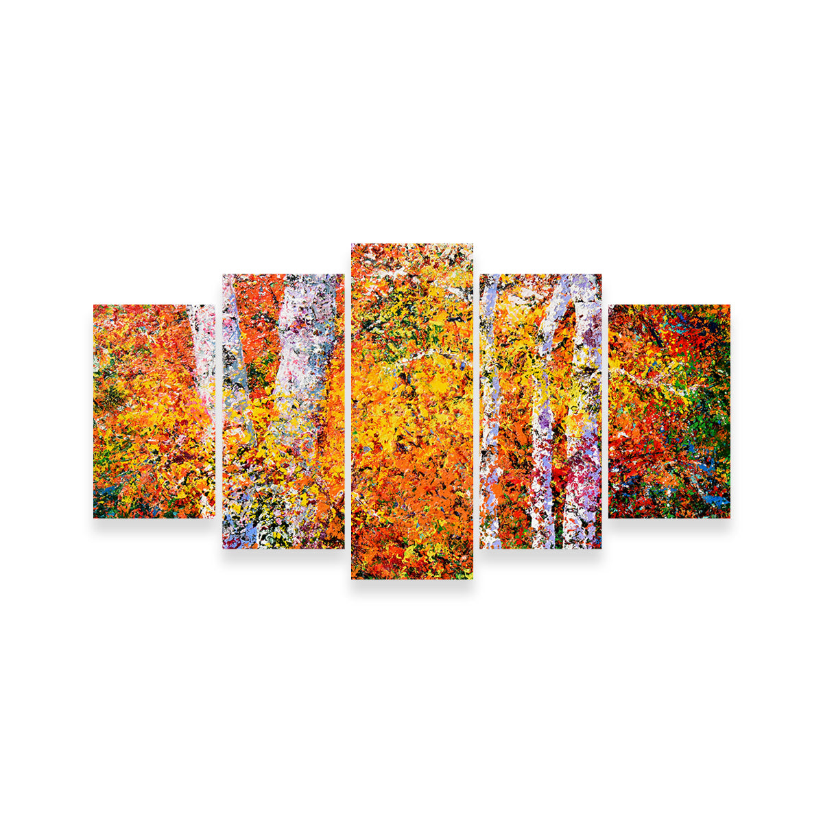 Vibrant Strength Amongst Colors Wall Art - A Stunning Decor Piece