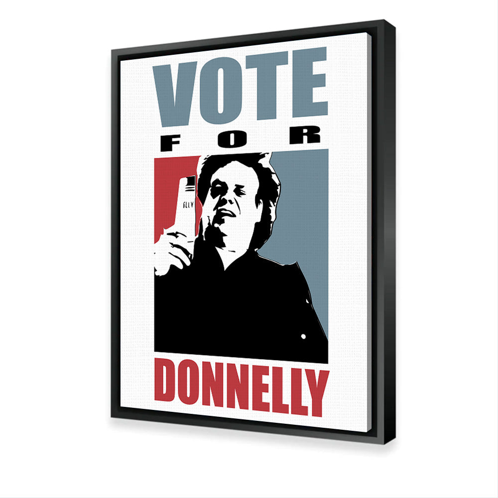 Vote Donnelly High - Quality Sustainable Wall Art
