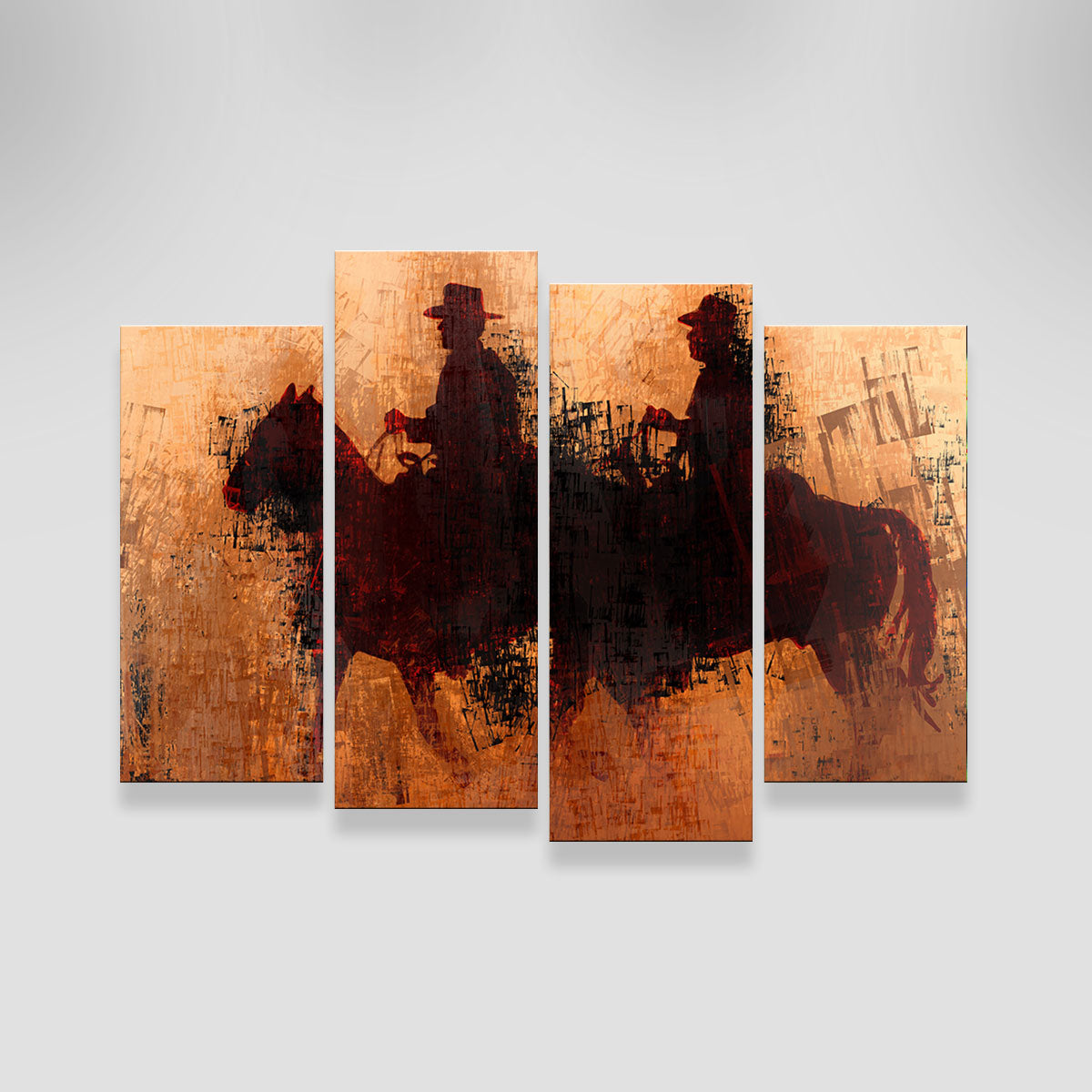 Stunning Unforgiven Riders Wall Art by Andy Brackpool