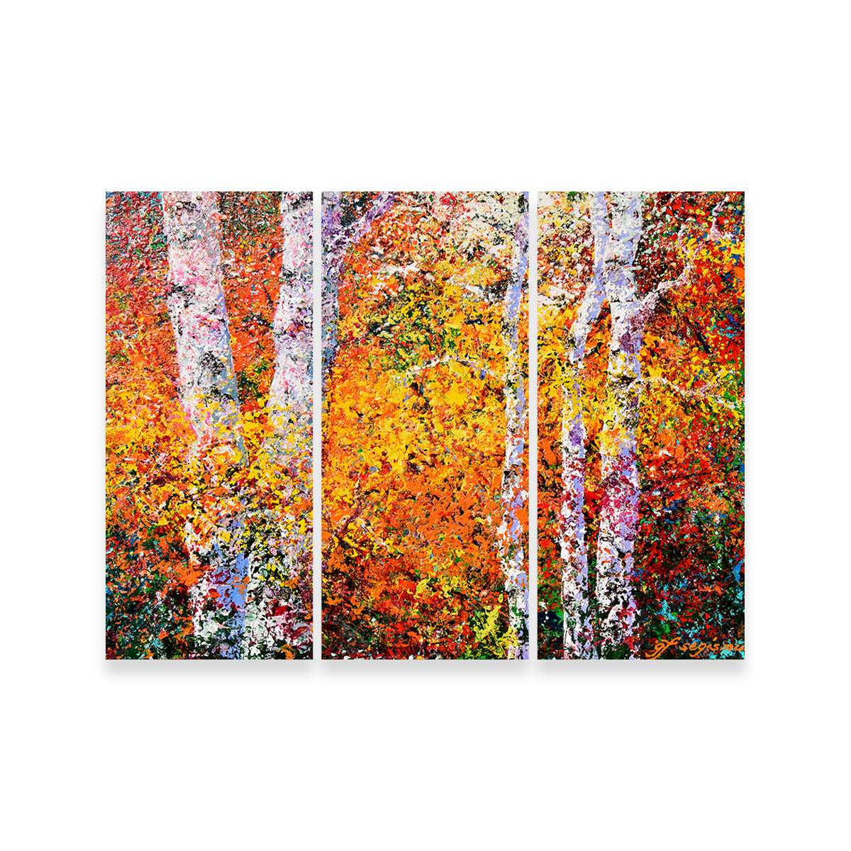 Vibrant Strength Amongst Colors Wall Art - A Stunning Decor Piece