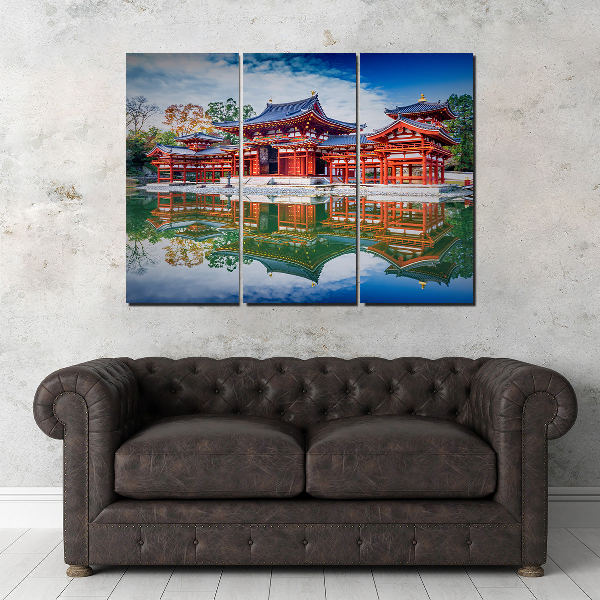 Exquisite Byodo - in Temple Canvas Print