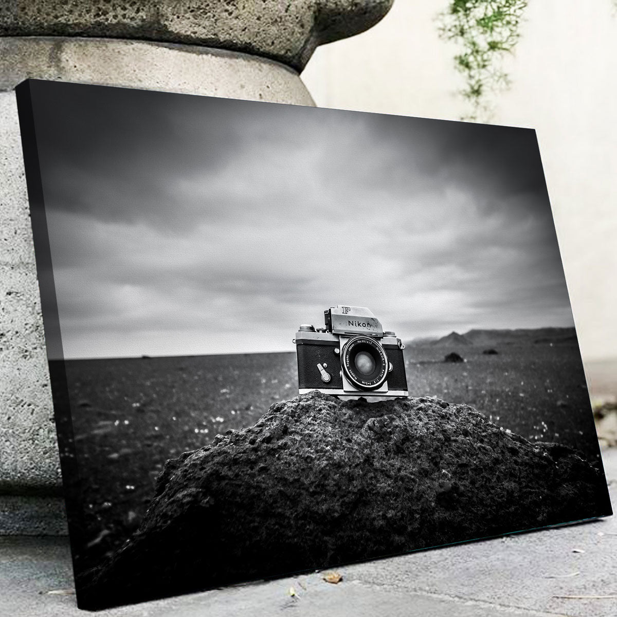 Stunning Vintage Iceland Wall Art by Dennis Maida
