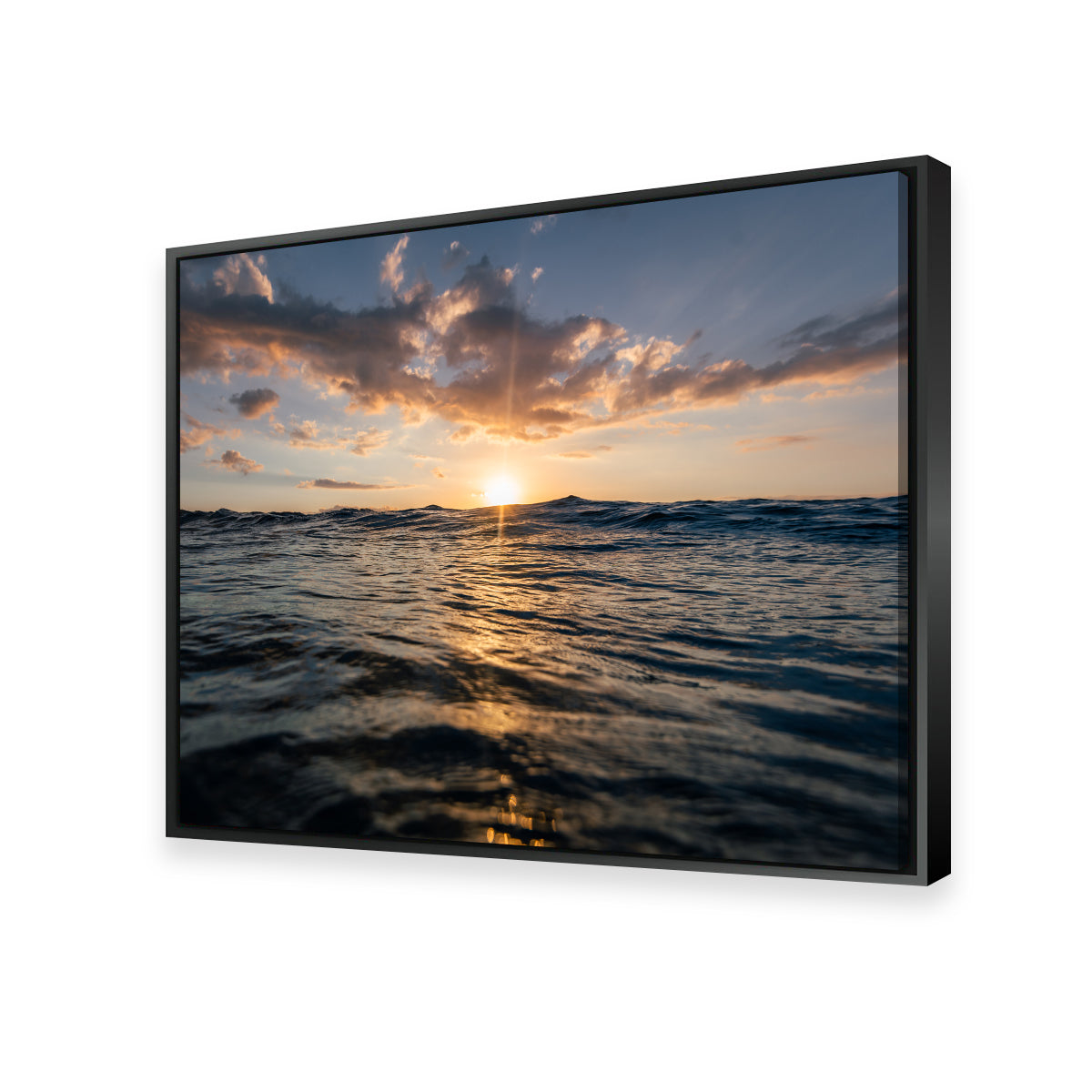 Stunning Sunset Ocean Wall Art by Lucas Moore