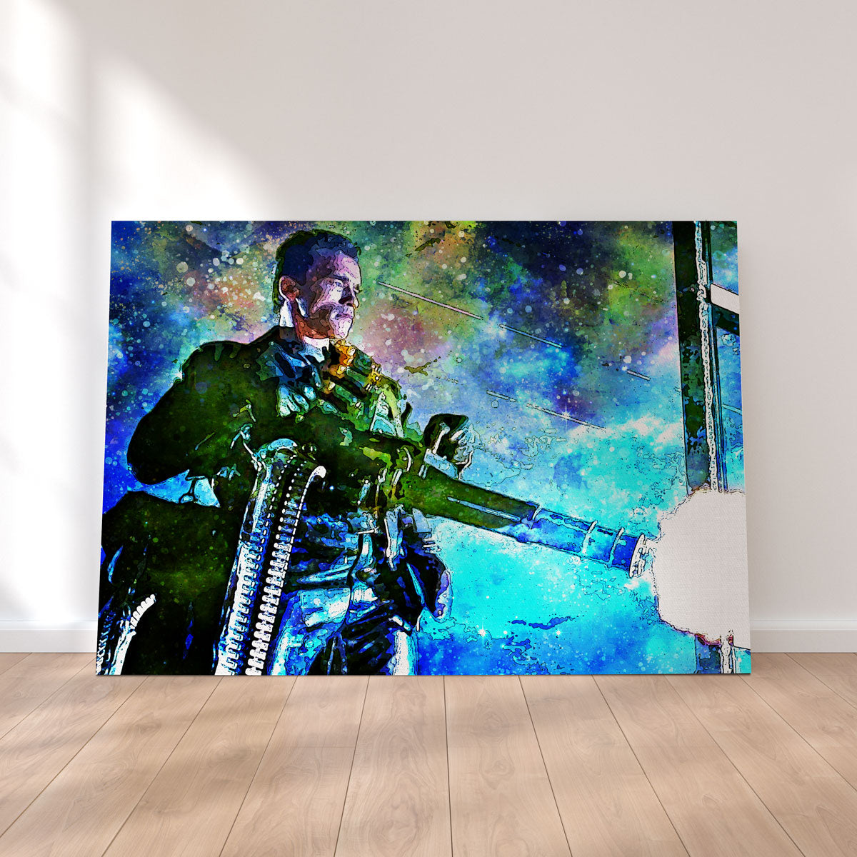 Exquisite T2 Wall Art - Sustainable Pine Wood Framed Canvas