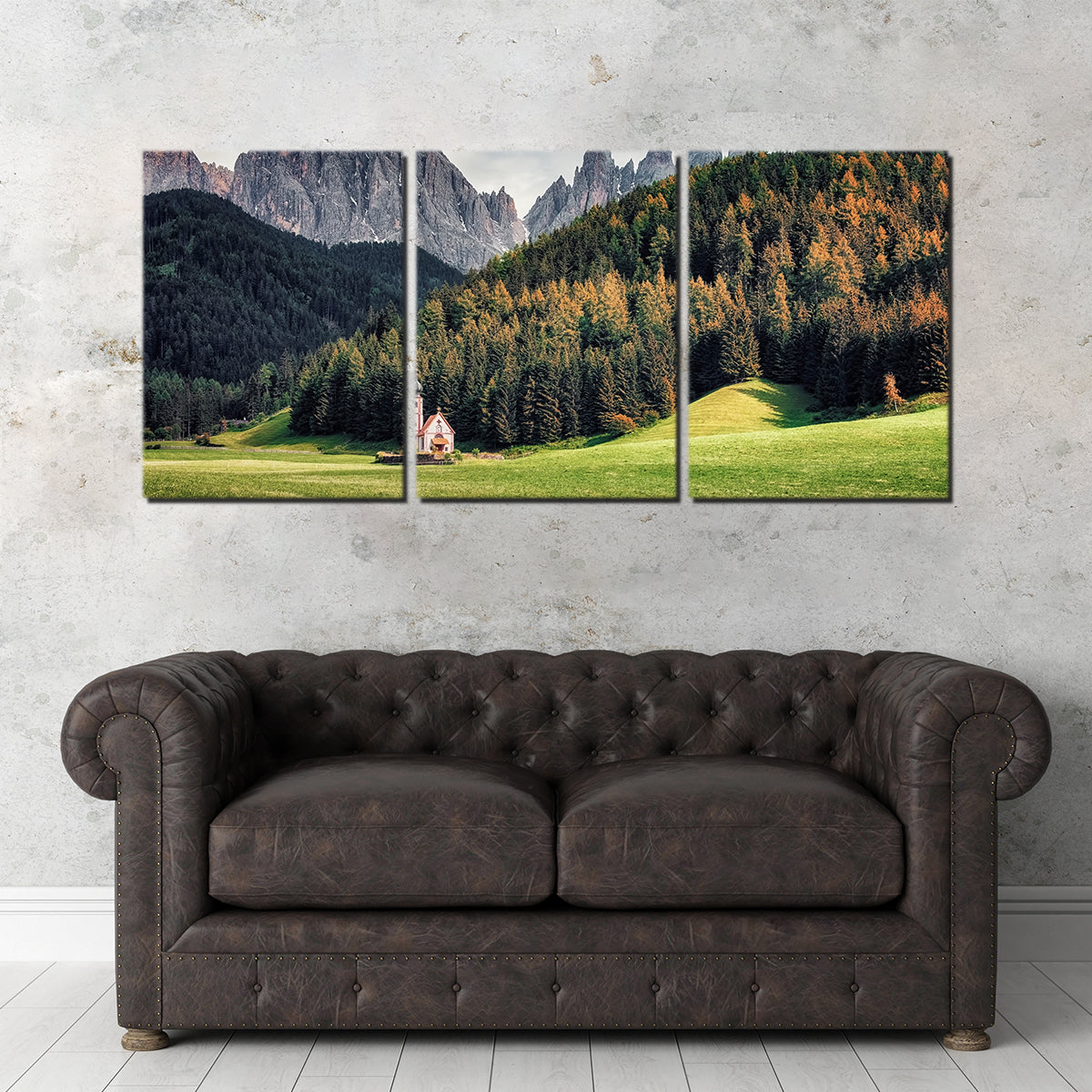 Exquisite Val Di Funes Wall Art by Manjik Pictures